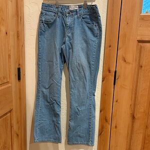 Levi Strauss Low Rise Bootcut Denim Jeans Size Misses 10 Med.